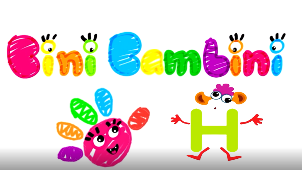 Учим буквы и слоги с игрой BiniBambini. Буква "Н" смотреть онлайн