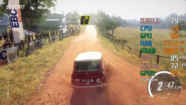 GeForce GTX 1060 3GB -- Intel Core i5-10400F -- DiRT Rally 2.0 FPS Test смотреть онлайн