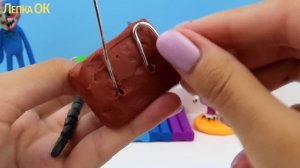 Брон и Новый Хагги Вагги Прототип 1006 от Лепка ОК из пластилина по игре Поппи Плейтайм 3