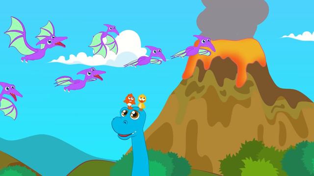 Dinozorlar! | Sevimli Dostlar Bebek şarkıları Ile Dinozorları Tanıyorum! | Adisebaba çocuk şarkısı