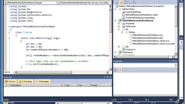 Defining and Invoking Methods.wmv ( Part 2) смотреть онлайн
