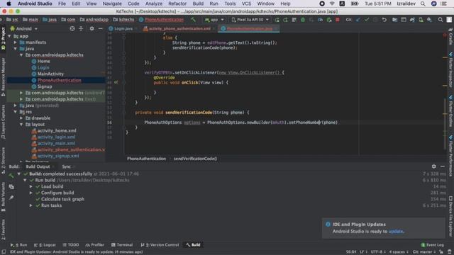 FireBase Phone Authentication AndroidX | Android Studio смотреть онлайн