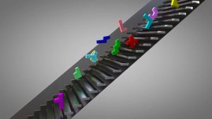 Lestnitca Pentominos all_ Softbody Simulation V54