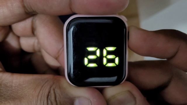 One Button Digital LED Watch Time & Date Setting смотреть онлайн