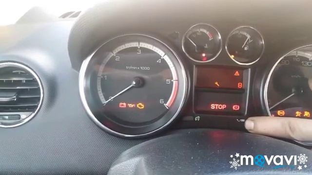 Сброс сервиса Пежо 408, сброс Т.О Pegeot 408 смотреть онлайн