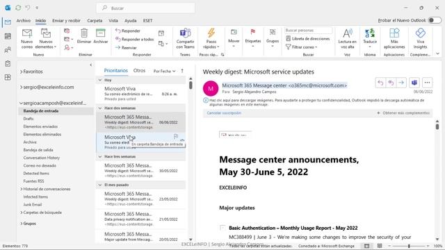 ⭐ Mis 5 TIPS de Productividad en Outlook de Office смотреть онлайн