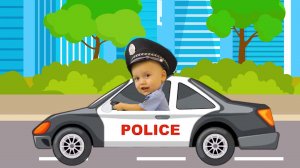 Синий трактор Песенки для детей Полицейская Пожарная Машинки Экскаватор Грузовик Сборник