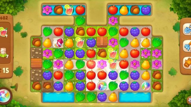 Игра Gardenscapes уровень 1602 смотреть онлайн