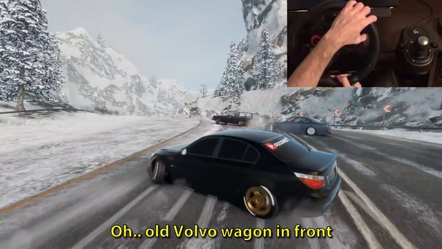 First NO ASSIST G29 wheel settings test with E60 - CarX Drift Racing Online смотреть онлайн
