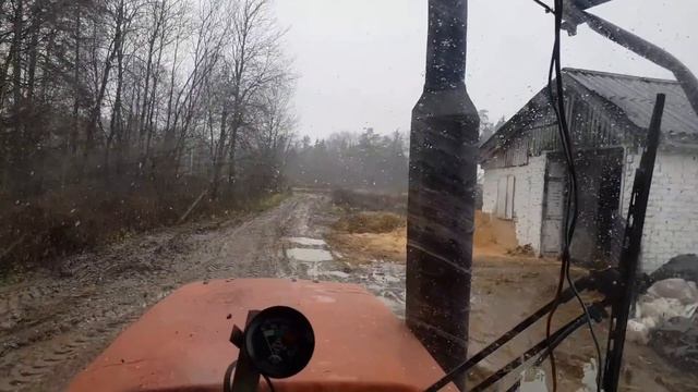 Держим оборону на ферме с Алексеем Николаевичем. Первый снегопад, гололед. смотреть онлайн
