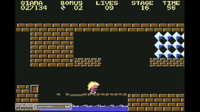 The Great Giana Sisters - Commodore 64 full game смотреть онлайн
