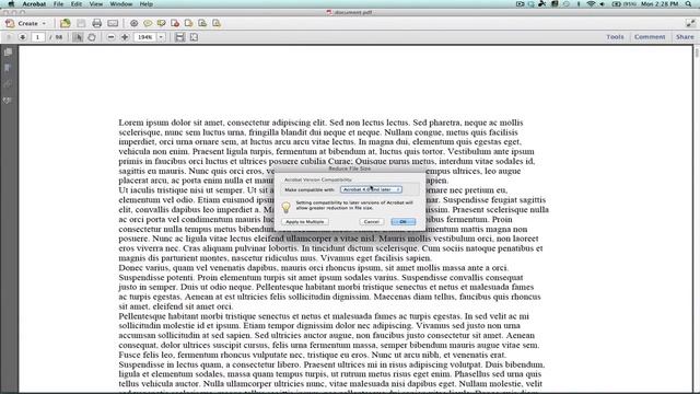 Reduce PDF File Size смотреть онлайн