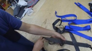 Замена ленты в автомобильном ремне безопасности