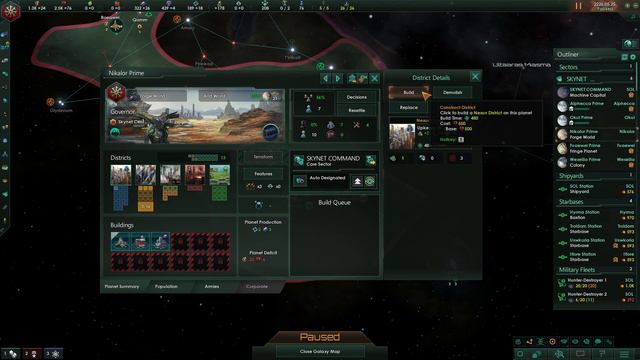Stellaris | SKYNET: Rise Of The Machines | EP3 | Libra 3.3 Update | All DLC Included | Grand Admira смотреть онлайн