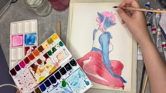 обзор акварели Shinhan Professional