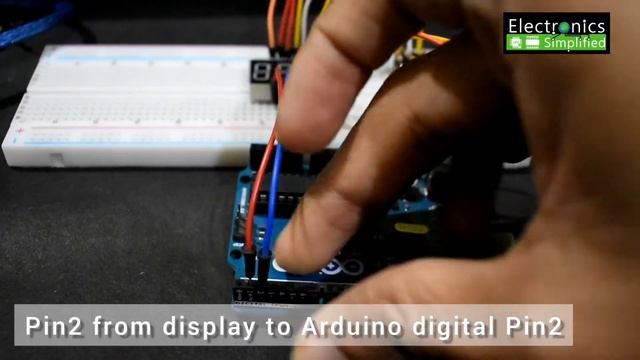 4 Digit 7 segment display using Arduino смотреть онлайн