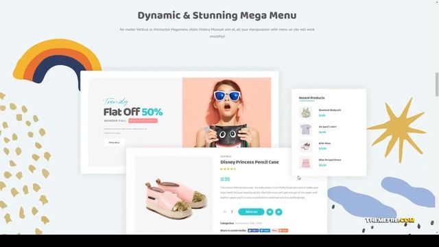Kiddo - Kid Fashion WooCommerce WordPress Theme baby shops baby amp kids fashion Easy Create Websit смотреть онлайн
