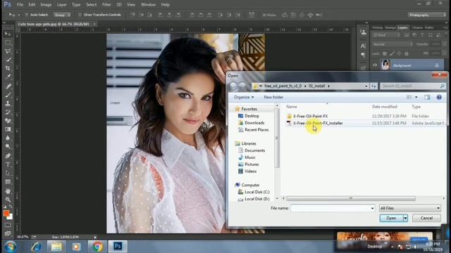 Free Oil Paint FX Plugin for Photoshop ➡ Tamil tutorial ➡ trend pc edits смотреть онлайн