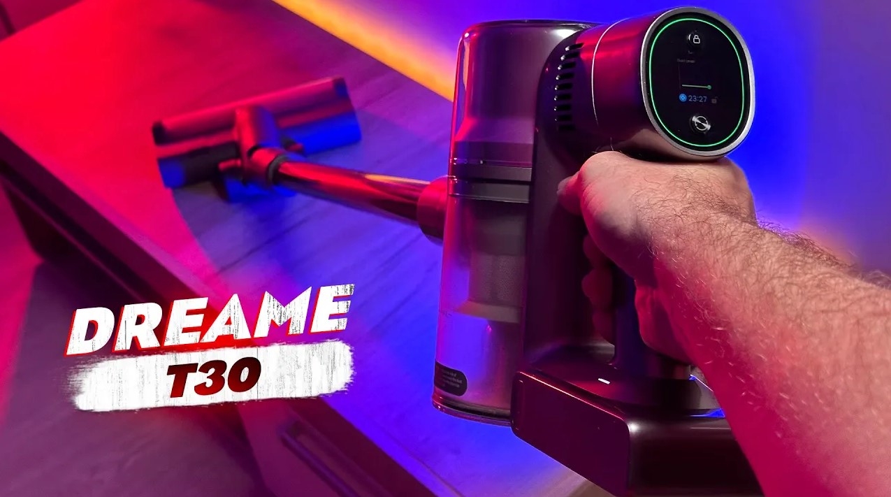 DREAME T30 - КАРБОН И ЗАПРЕДЕЛЬНАЯ МОЩНОСТЬ! ТОПОВЫЙ БЕСПРОВОДНОЙ ПЫЛЕСОС! смотреть онлайн