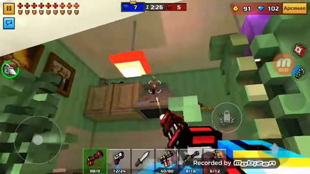 Pixel Gun 3D_обзор/как можно сыграть с другом если у вас разные level? смотреть онлайн