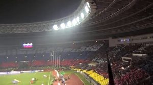 гимн россии в лужниках 2009