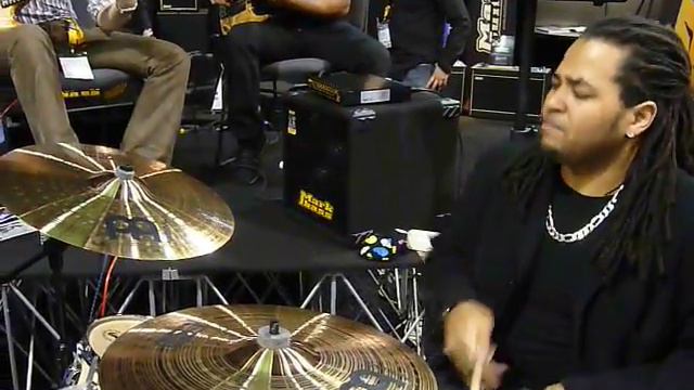 Hadrien Feraud, Matt Garrison, Jovol "Bam Bam" Bell Jam at Markbass Booth @ NAMM 09 (Video #2) смотреть онлайн