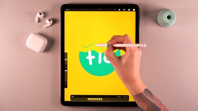 PROCREATE Animation for Beginners - EASY Step by Step Tutorial смотреть онлайн