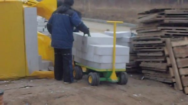 Тележка Walzmatic 1000 - реальность