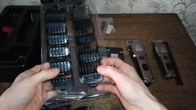 VGR V-675 машинка для стрижки волос + триммер для бороды смотреть онлайн