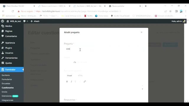 Crear una web de test examen con Forminator en WordPress смотреть онлайн