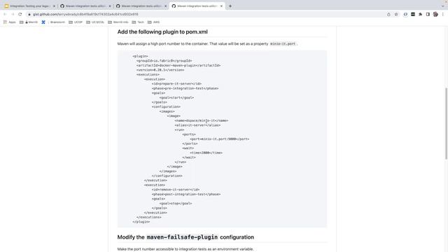 Integration testing your legacy java microservice with docker-maven-plugin смотреть онлайн