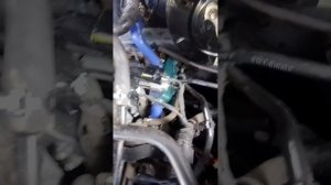 Установка подогревателя Лунфей  на хендай Солярис.