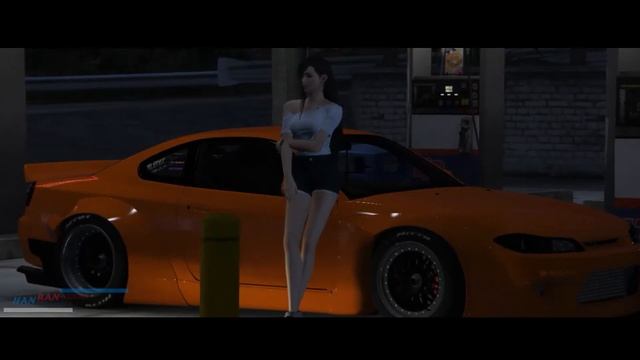 Nissan Silvia S15 Rocket Bunny (4K) - GTA V Cinematic смотреть онлайн