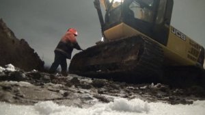 Как быстро почистить ходовую гусеницы?