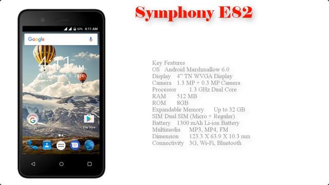 Symphony E82 Mobile Review 2017 || Mobile Review96 || Mobile Review BD смотреть онлайн