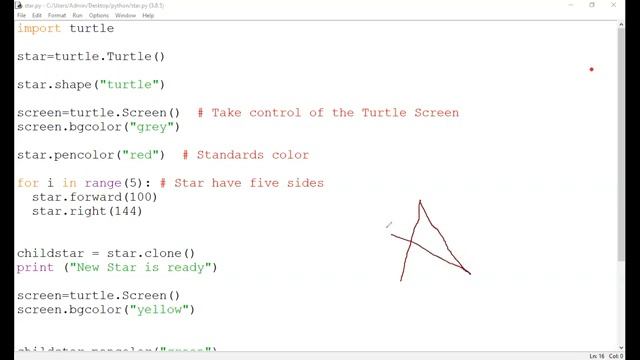 Python for Kids - Turtle - Part -2 #Python #Turtle #KidsCoding смотреть онлайн