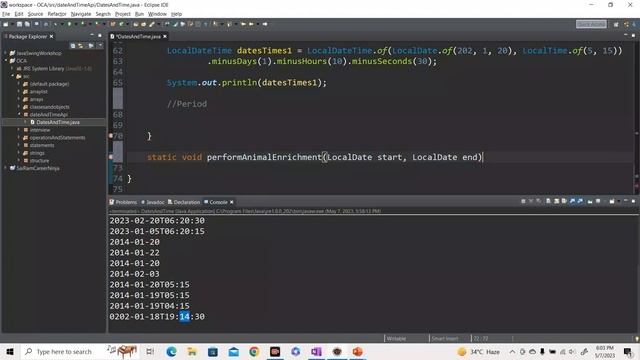 Java Certification-OCA | Java 8 Date & Time API | All Concepts & Questions | #javatutorial #oca смотреть онлайн