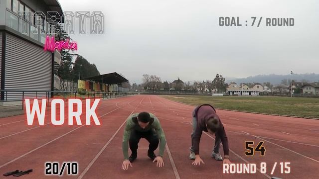 TABATA Workout : 100 Burpees Challenge - TABATAMANIA смотреть онлайн
