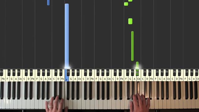 Chopin Nocturne Op. 9 No. 2 - Piano Tutorial Easy SLOW - How to play (Synthesia) смотреть онлайн