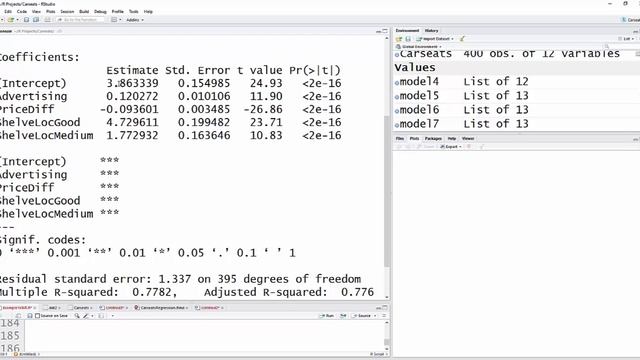 R - Multiple regression (2 continuous and 1 categorical predictor) смотреть онлайн
