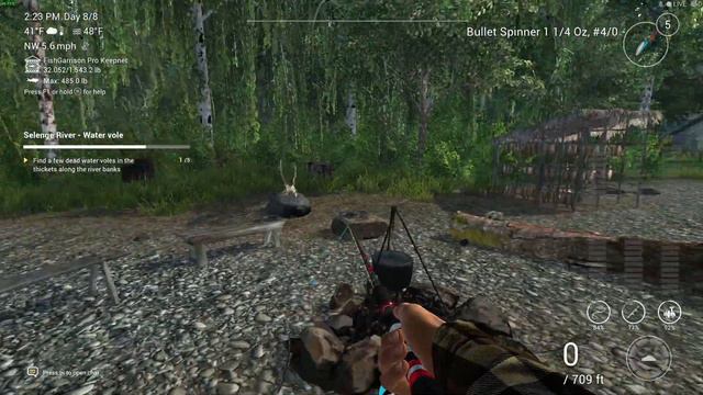Fishing planet Selenge River Water Vole Mission смотреть онлайн