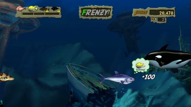 ???Feeding Frenzy 2 - Shipwreck Showdown - By PopCap Games - PS3/XBOX360 Classic? смотреть онлайн
