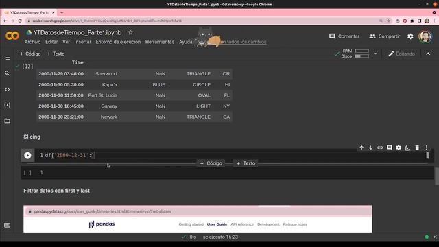 ⏰ + ? ¿Cómo filtrar datos de tiempo? |Set index, Slicing, Truncate, First, Last | Pandas | Python смотреть онлайн