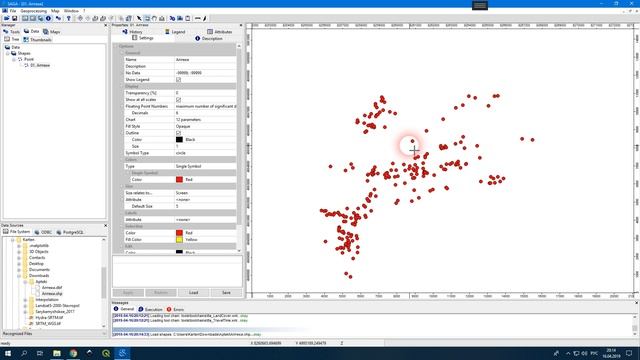 SAGA GIS: № 8 - Полигоны Вороного Тиссена смотреть онлайн