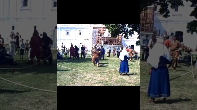 Поединок на мечах в Рязанском кремле 24.05.2009 смотреть онлайн