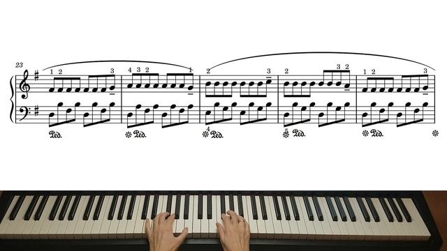 Comptine D'Un Autre Ete / Амели / Фортепиано / Ноты смотреть онлайн