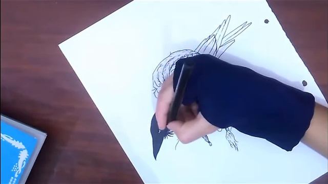 Assassin's Creed Valhalla Character Drawing With Black Markers| Valhalla Sketch 2020 смотреть онлайн