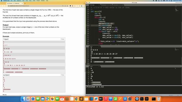 Codeforces Round 877 || A. Blackboard List смотреть онлайн