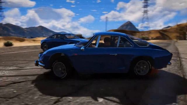 [ GTA V REDUX ] ANCIENNE ET NOUVELLE ALPINE A110 ! смотреть онлайн