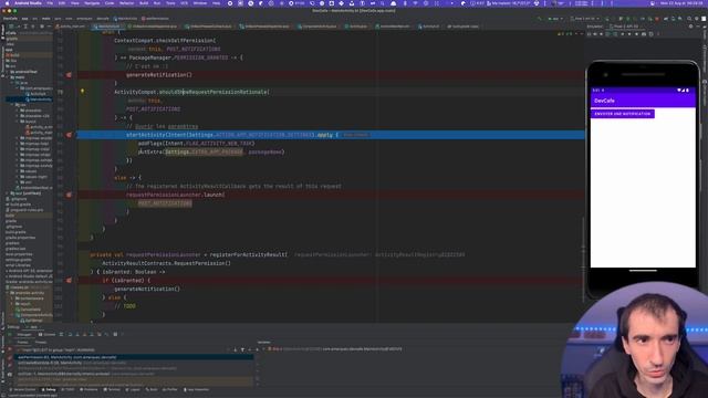 Les permissions pour les notifications sur Android 13 ?? Tutoriel смотреть онлайн